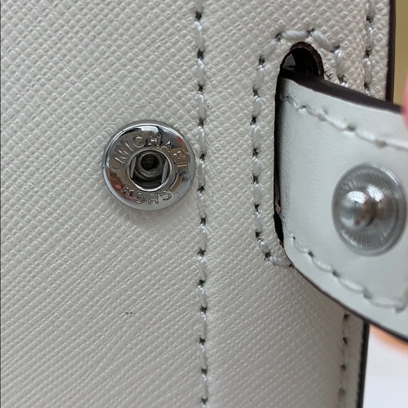 MICHAEL KORS RAYNE SM CROSSBODY OPTIC WHITE - Picture 4 of 16